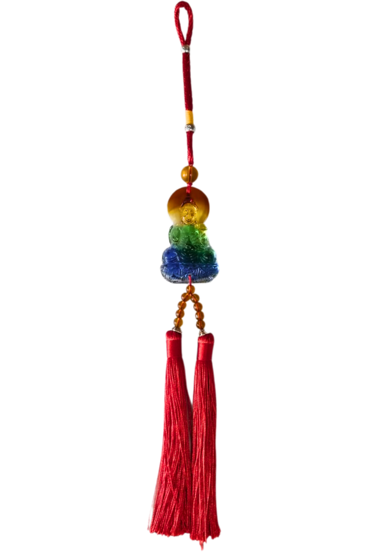 Amuleto kuan yin vidro 1