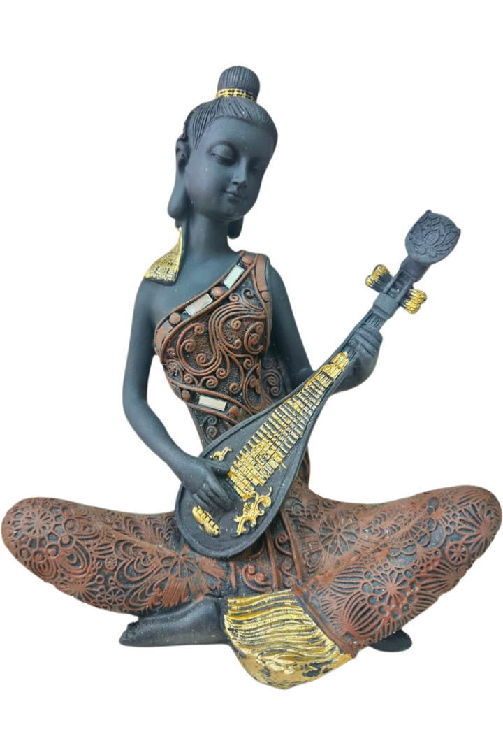 Mulher biwa marrom 1