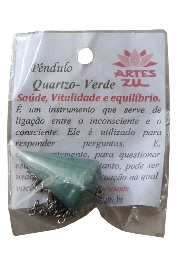 Pendulo quartzo verde 1