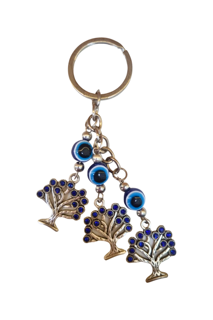 Chaveiro olho grego arvore da vida 1