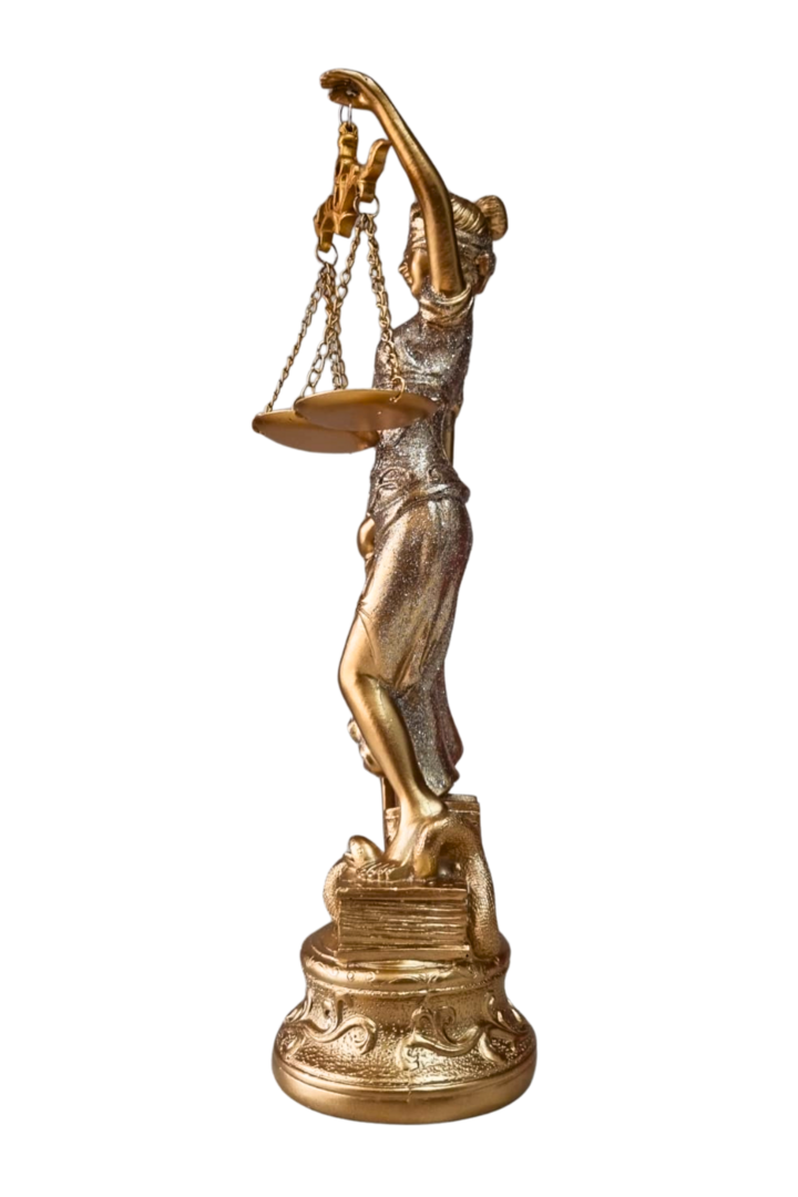 Dama da justica 30cm 2