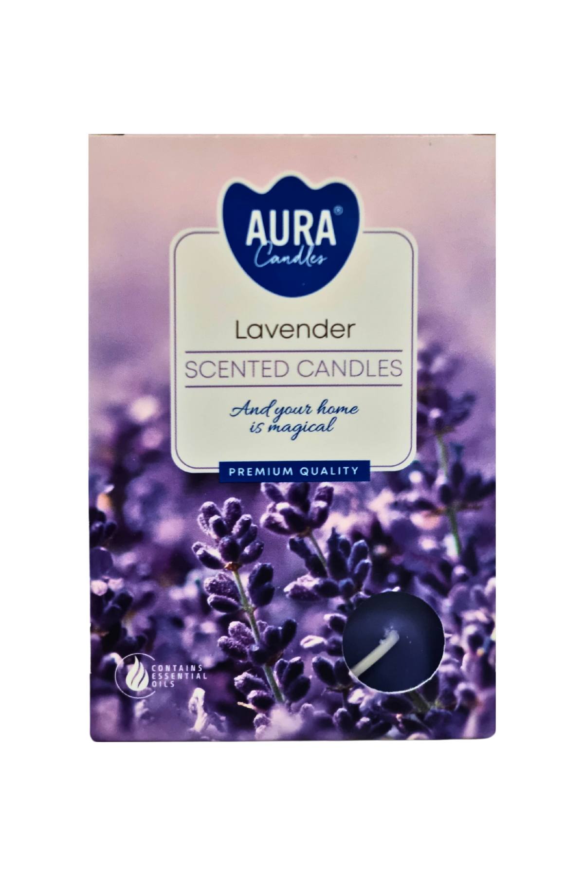 Vela rechot perfumada c6 lavanda 