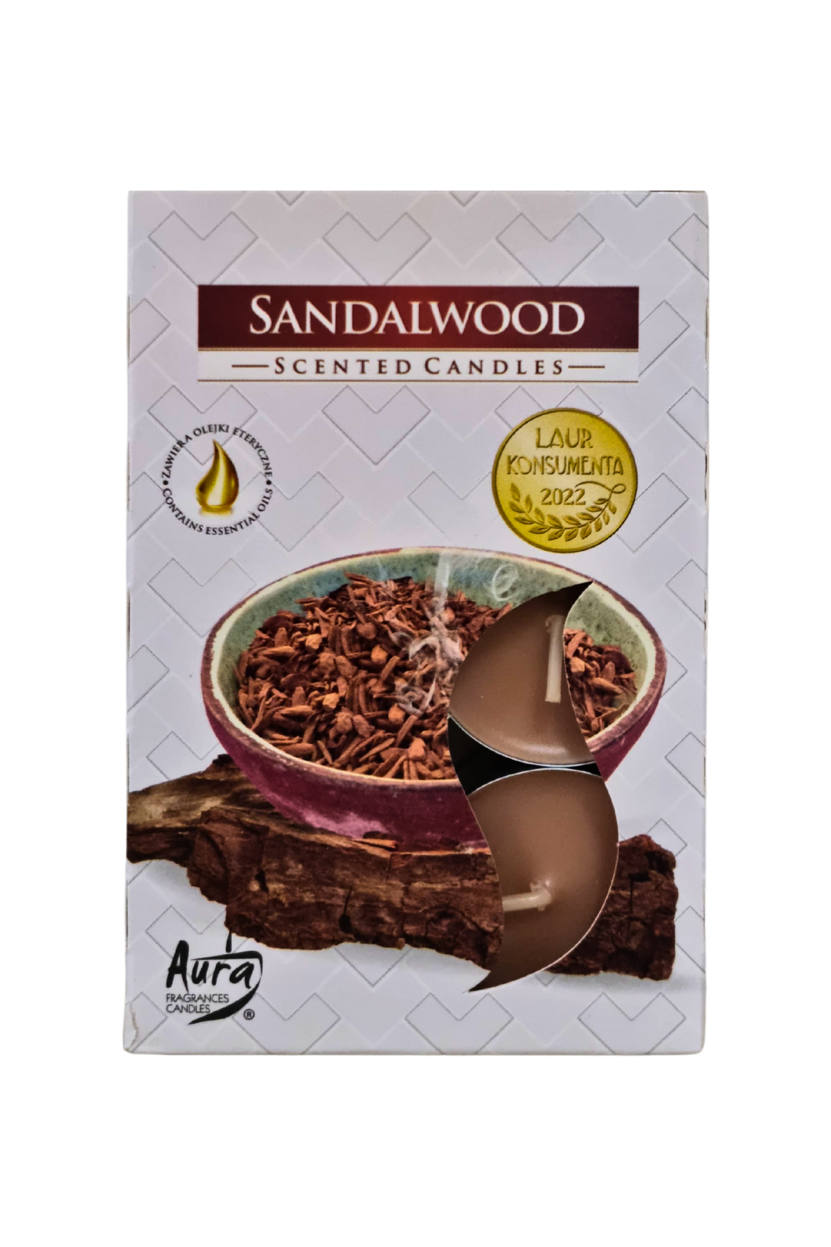 Vela rechot perfumada c6 sandalo 
