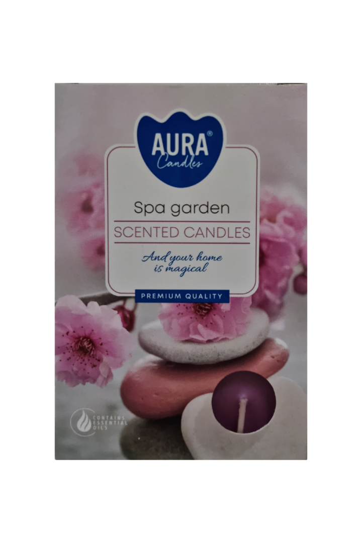 Vela rechot perfumada c6 jardim spa 