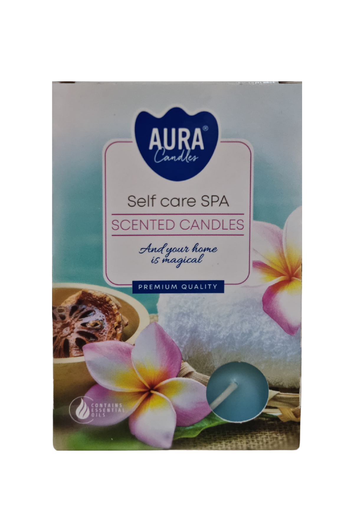 Vela rechot perfumada c6 spa autocuidado 