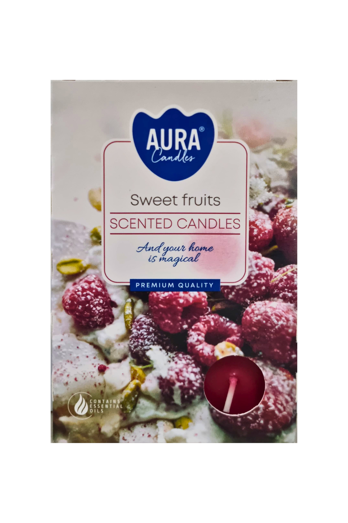 Vela rechot perfumada c6 frutas doces 