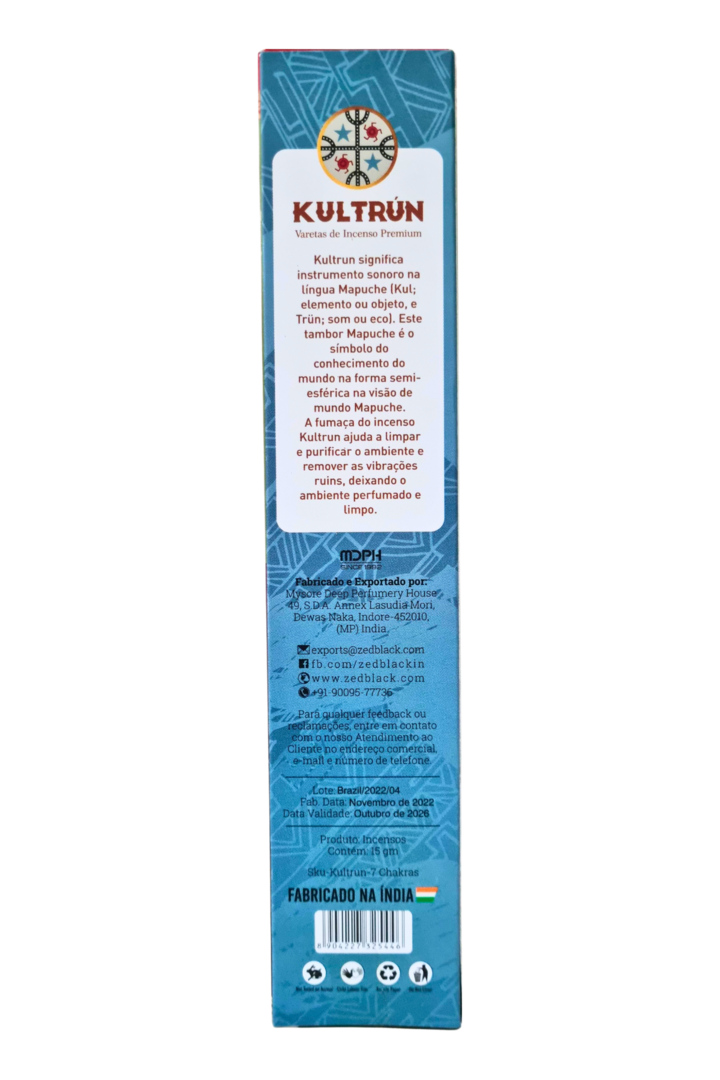 Incenso kultrun 7 chakras 2