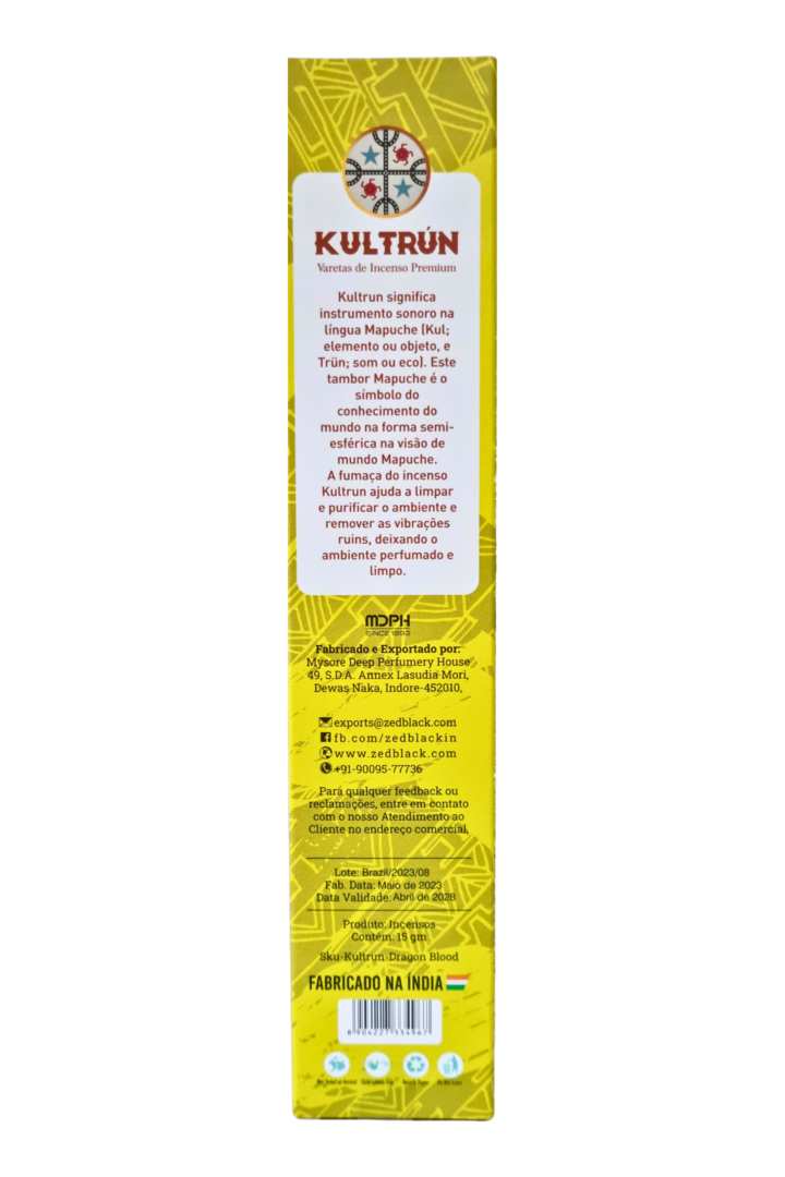 Incenso kultrun sangue de dragao 2