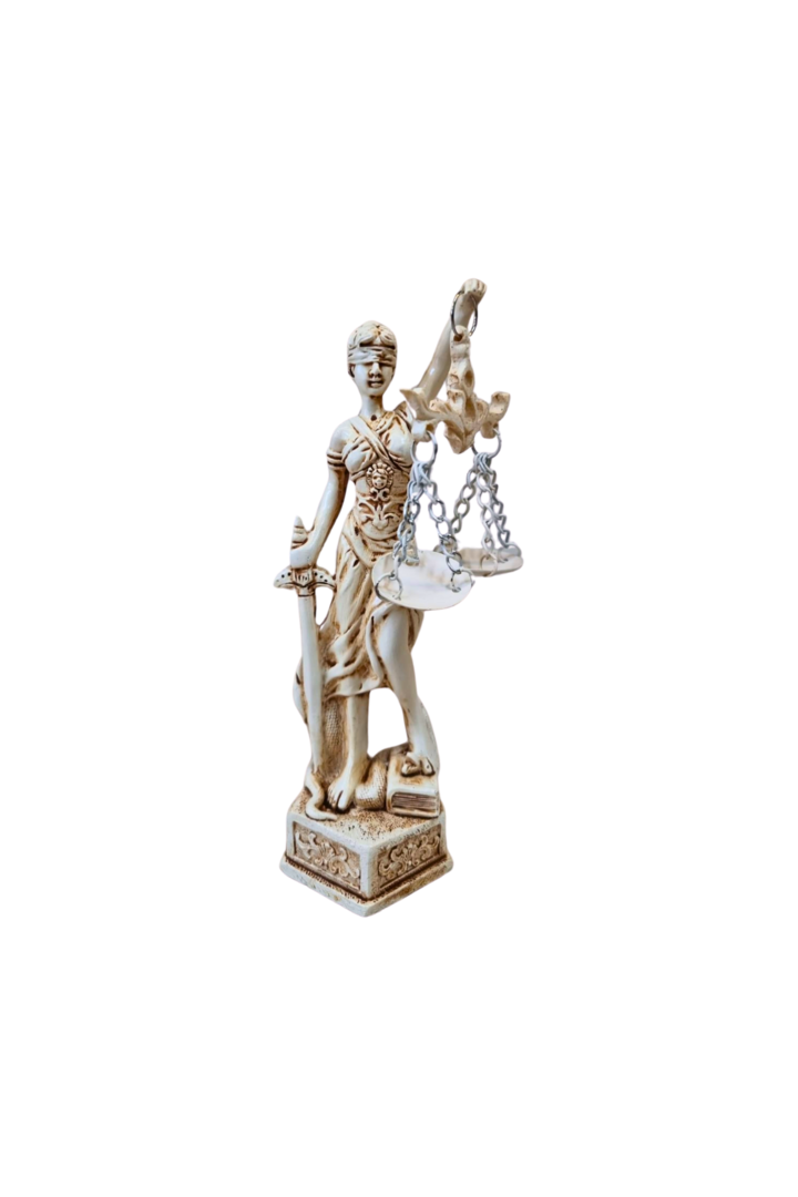 Dama da justica 14 5cm 1