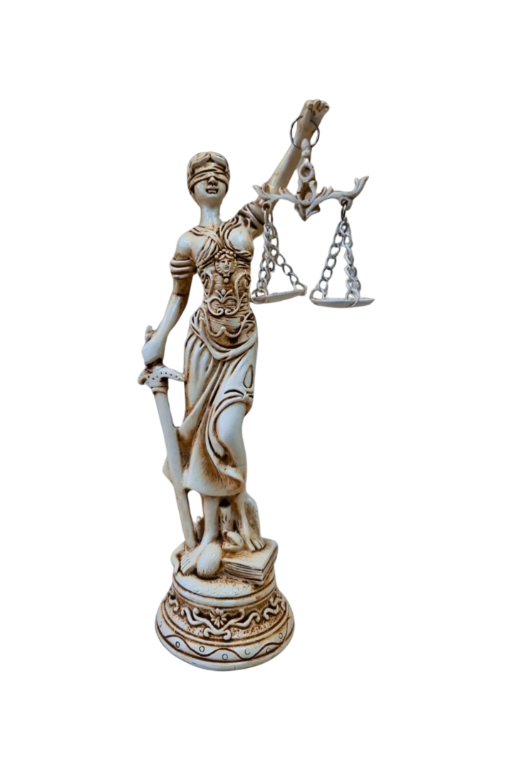 Dama da justica19 5cm 1
