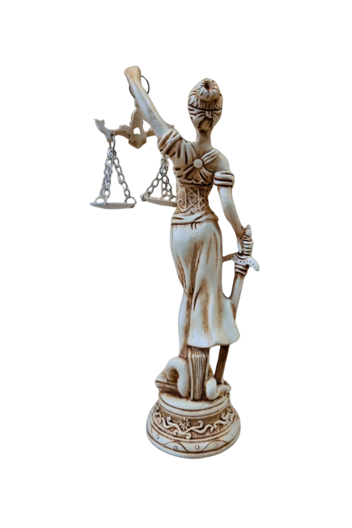 Dama da justica19 5cm 3