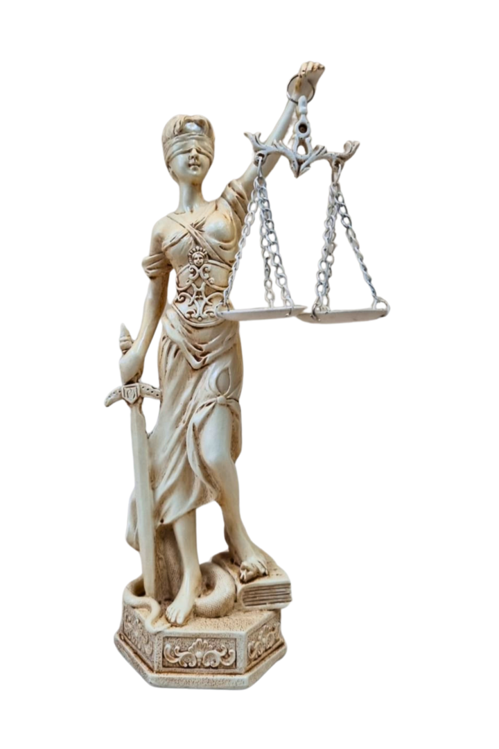 Dama da justica 23cm 1