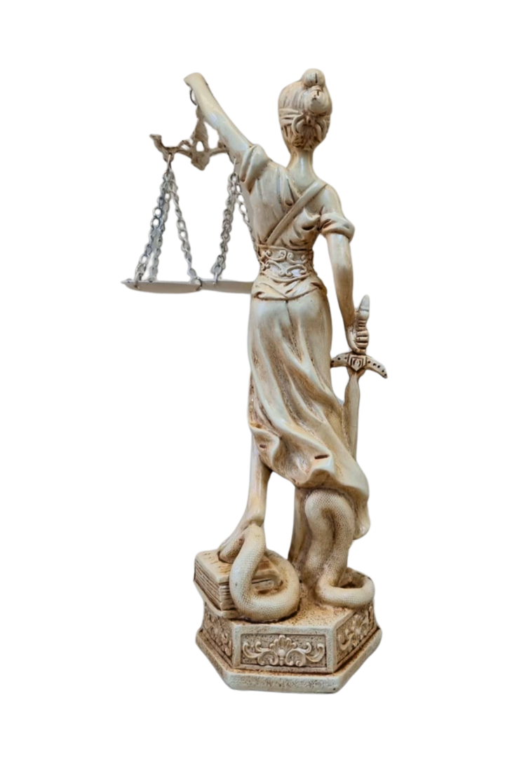 Dama da justica 23cm 3