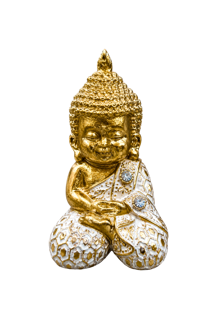 Buda sidarta roupa branca 1
