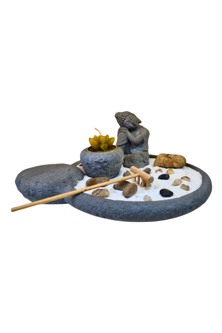 Jardim zen com buda 1