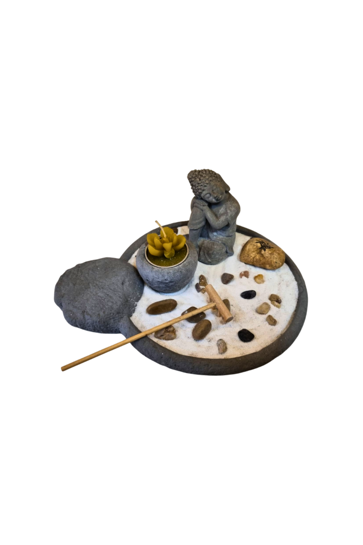 Jardim zen com buda 2