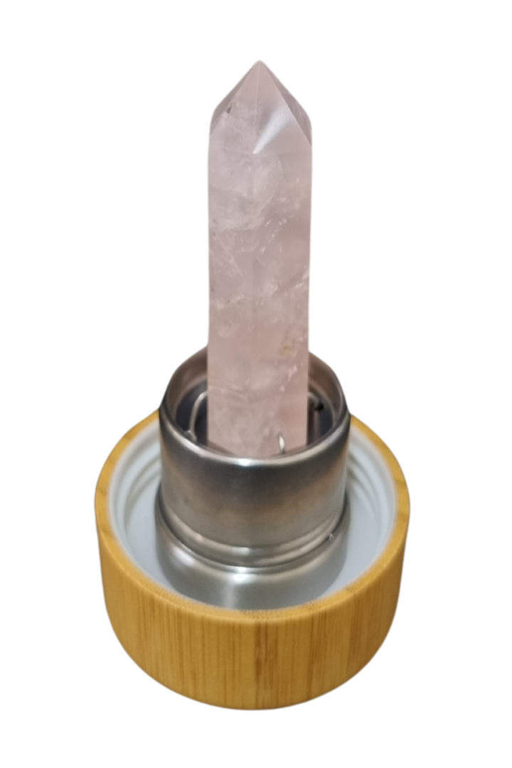 Garrafa quartzo rosa 2