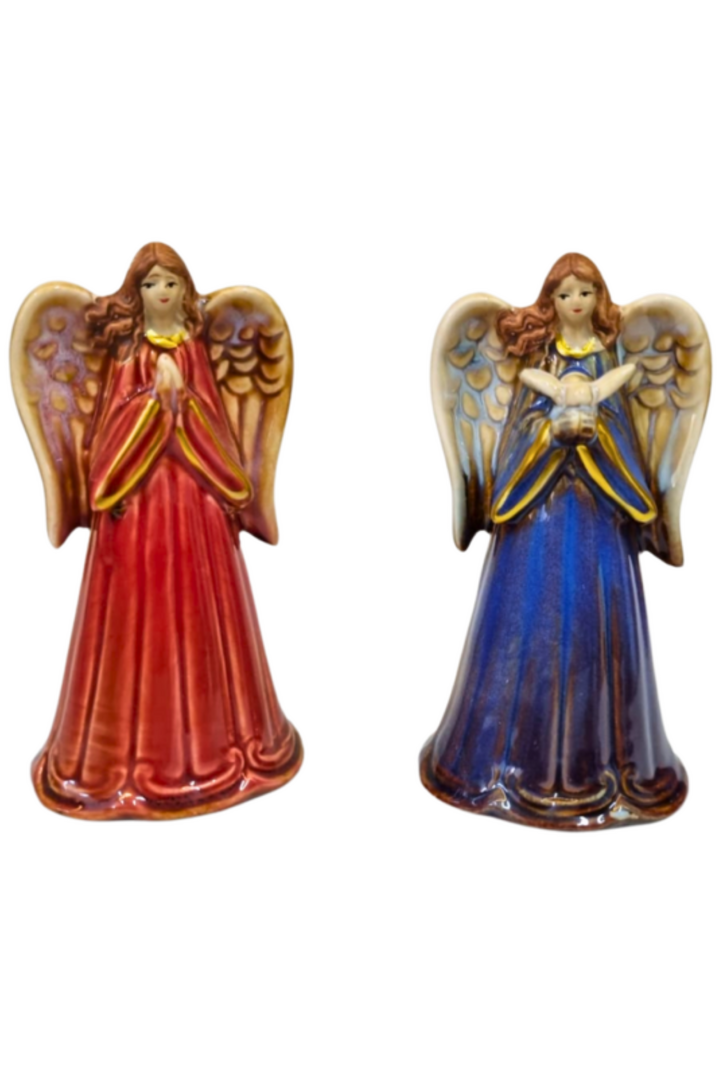 Dupla anjo porcelana 1