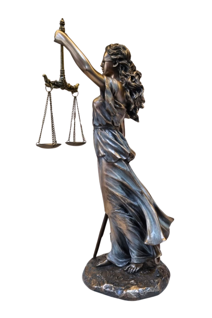 Dama da justica 38cm 2