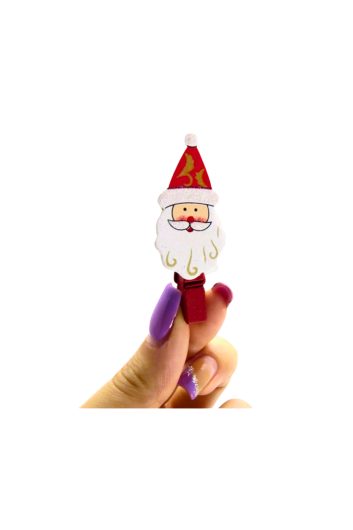 Prendedor papai noel 2