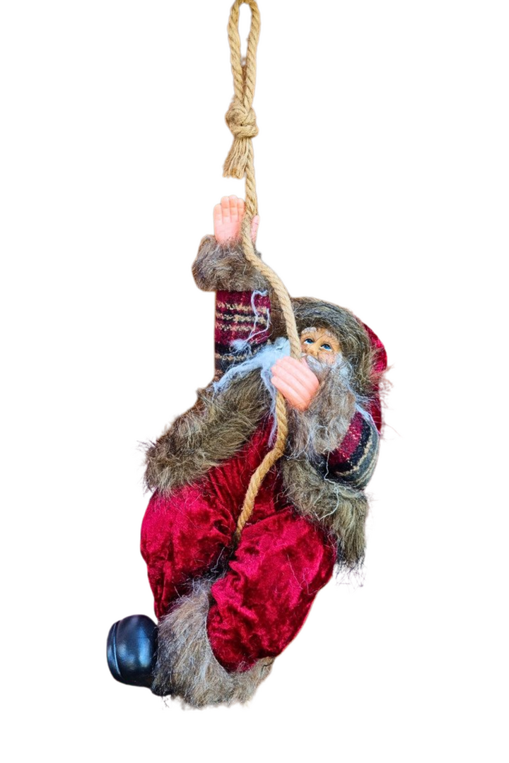 Papai noel corda resina m 1